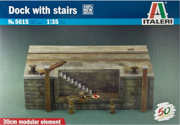 Italeri 5612 1/35 Long Dock with Stairs