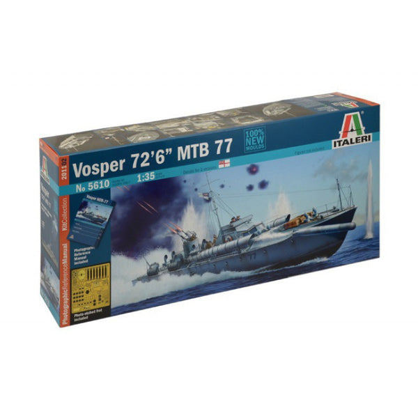 Italeri 5610 1/35 Vosper 72’6” MTB 77