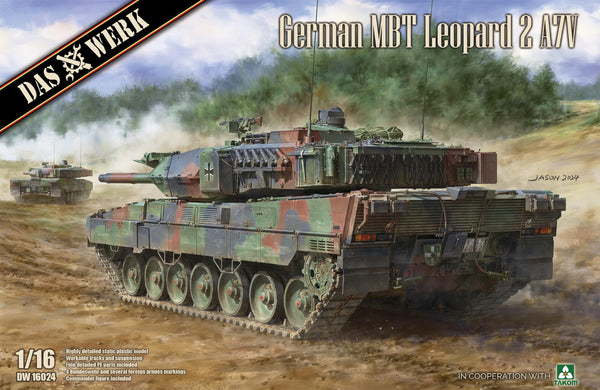 *** PREORDER - NOT IN STOCK DAS WERK 1/16 LEOPARD 2A7V GERMAN MAIN BATTLE TANK NOT IN STOCK  PRE-ORDER***