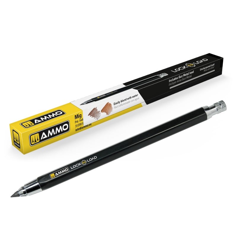 AMMO BY MIG 8313  Weathering Rechargable Technical Pencil (Tool)