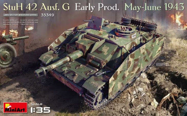 MiniArt 35349 1/35 StuH 42 Ausf. G Early Prod. May-June 1943