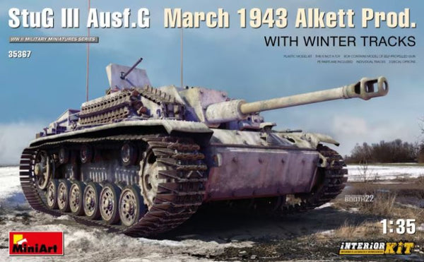 MiniArt 35367 1/35 StuG III Ausf. G March 1943 Alkett Prod