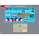 MiniArt 48011 1/48 Junkers F13. Mid Prod. Military Service