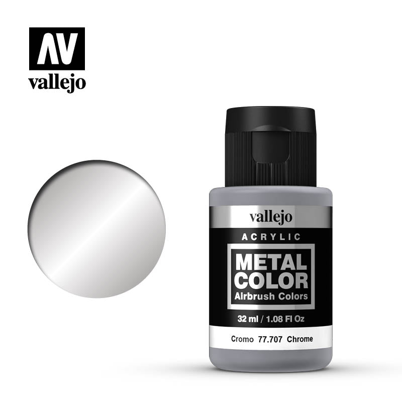 Vallejo 77.707 Metal Color: Chrome