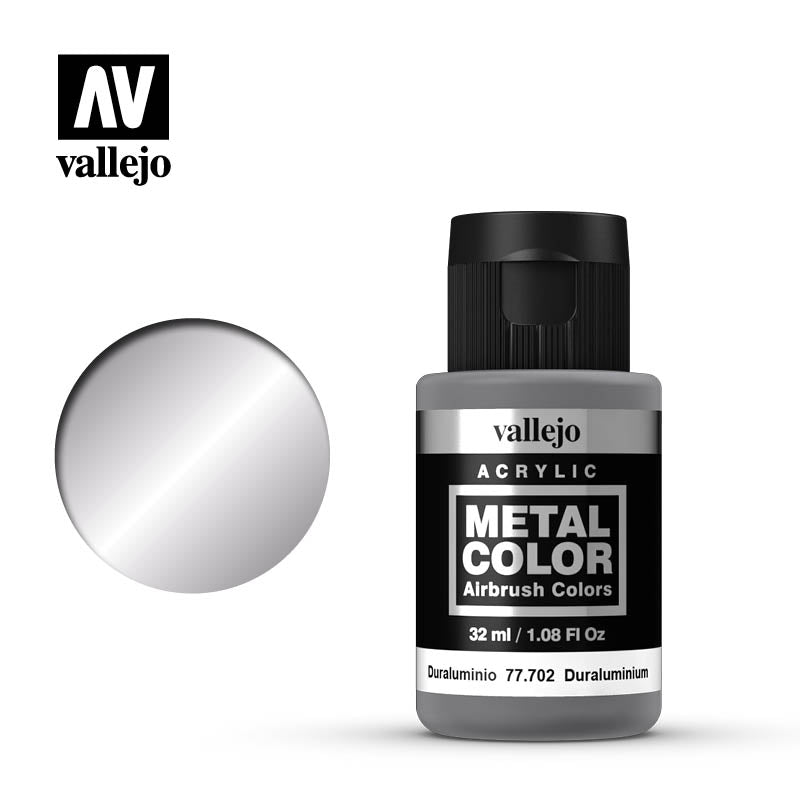 Vallejo 77.702 Metal Color: Duraluminium