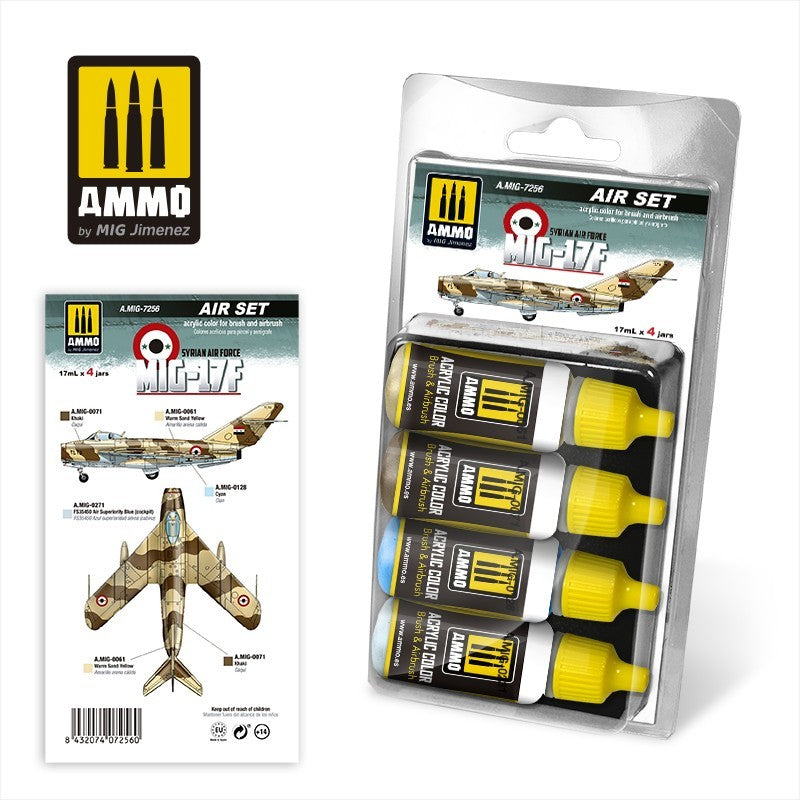 AMMO by Mig 7256 MIG-17F SyrianAir Force Set