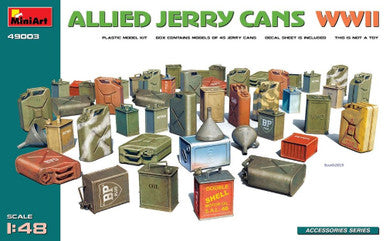 Miniart 49003 1/48 Allied Jerry Cans WW2