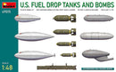 Miniart 49015 1/48 U.S. Fuel Drop Tanks and Bombs