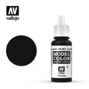Vallejo 70.861 Glossy Black - Model Color 17ml