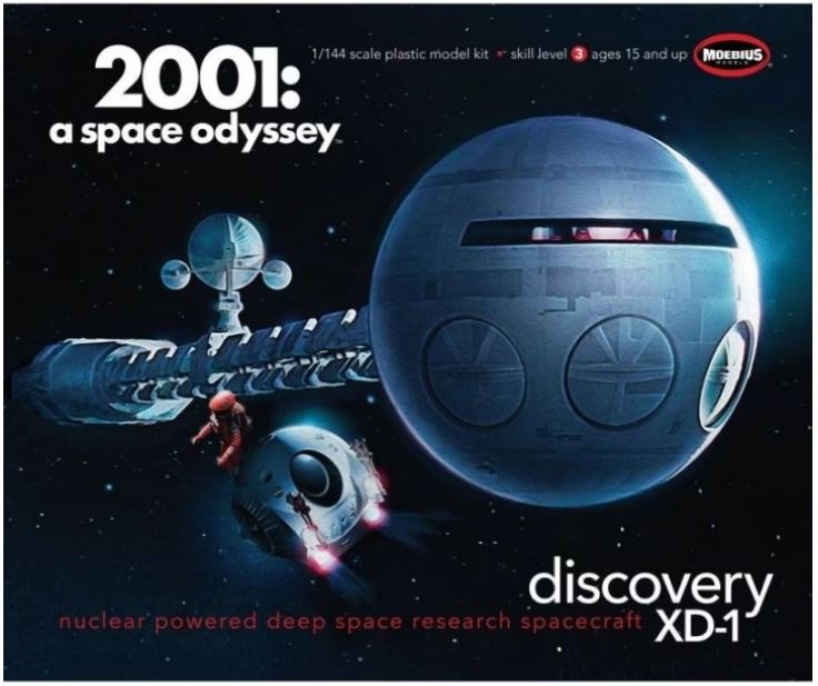 Moebius 20013 1/144 2001 Space Odyssey Discovery XD-1