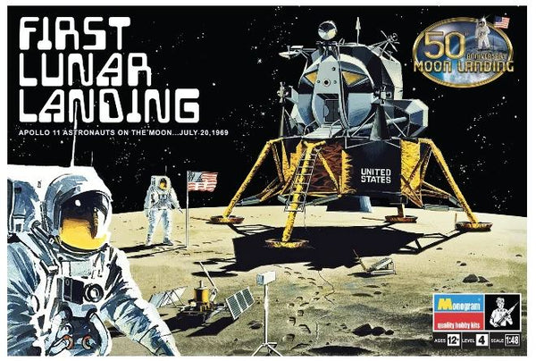 Monogram 85-5094 1/48 First Lunar Landing - 50th Anniversary Moon Landing