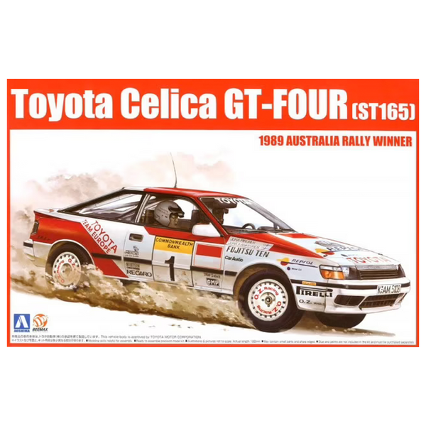 Beemax Model Kits 24001 1:24 Toyota Celica GT-FOUR (ST165) Beemax Model Kits 24001 1:24 Toyota Celica GT-FOUR (ST165)