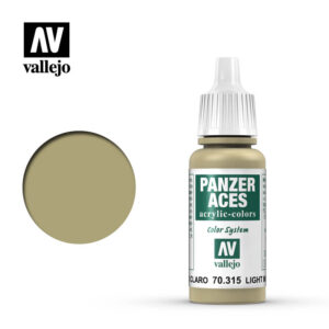 Vallejo 70.315 Light Mud - Panzer Aces 17ml