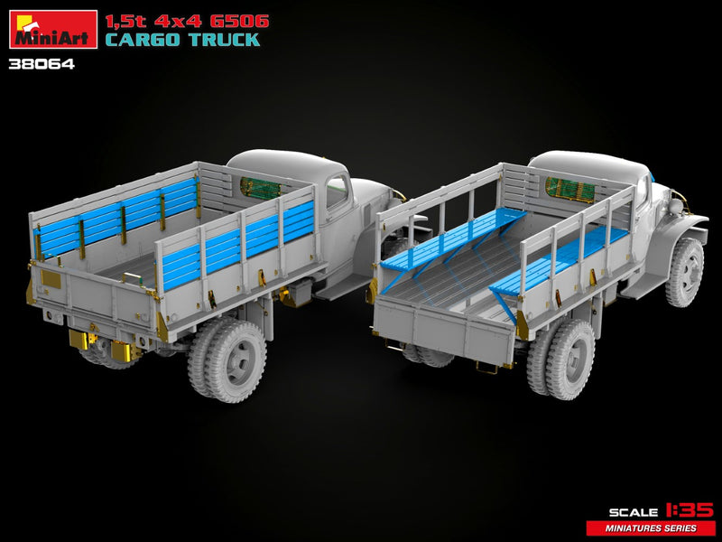 MiniArt 38064 1/35 1,5t 4×4 G506 Cargo Truck