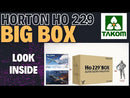 Takom Wings 32001W 1/32 HORTON BIG BOX HO229A AND HO229B Horton Flying Wings