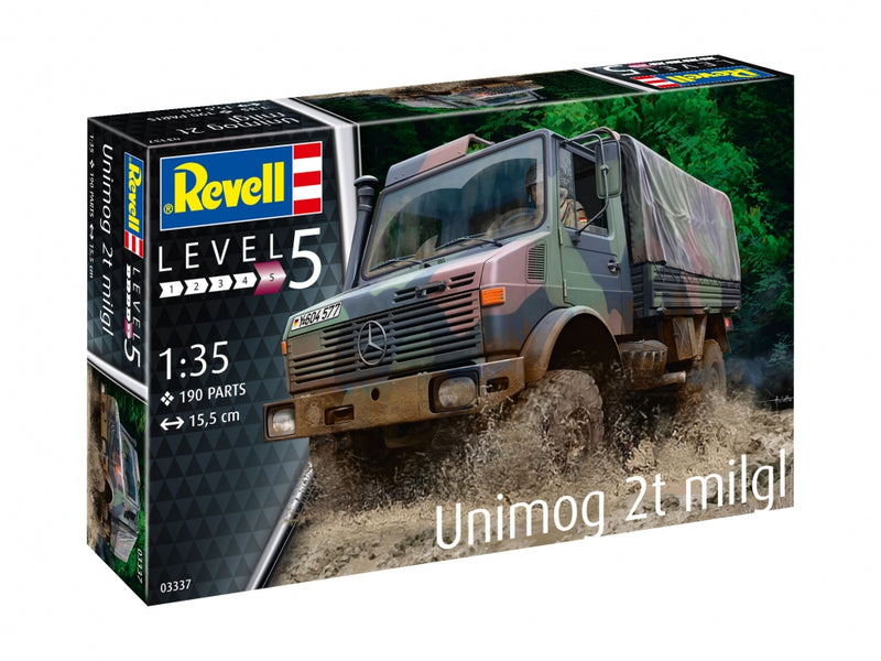 Revell 3337 1/35 Unimog 2t milgl