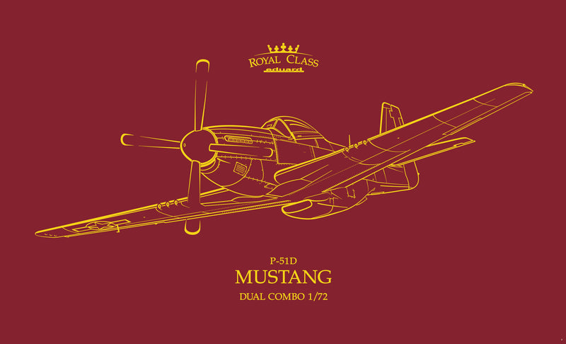 Eduard R0021 1/72 ROYAL EDITION P-51D MUSTANG Dual Combo