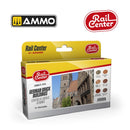 AMMO by Mig R-1034 RAIL CENTER - German Brick Builkdings