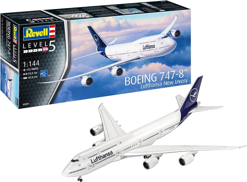 Revell 3891 1/144 Boeing 747-8I 'Lufthansa' New Livery