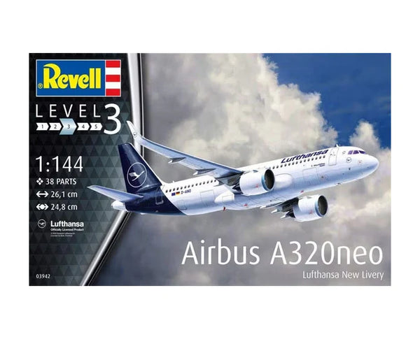 Revell 3942 1/144 Lufthansa Airbus A320neo "New Livery"