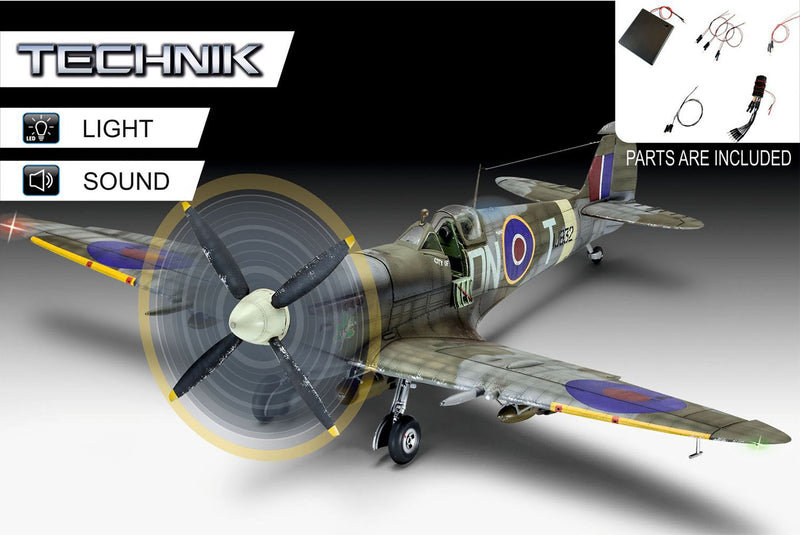 Revell 00457 1/32 Supermarine Spitfire Mk.IXc with light and sound