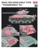 Rye Field Model 5092 1/35 M4A3 76W HVSS Early Type "Thunderbolt VII"