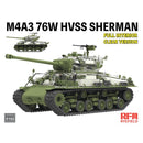 Rye Field Model 5162 1/35 M4A3 76W HVSS Sherman late full interior CLEAR VERSION