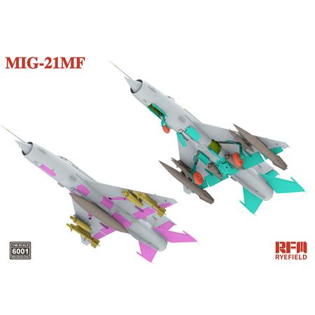Rye Field Model 6001 1/48 MiG-21MF Fishbed