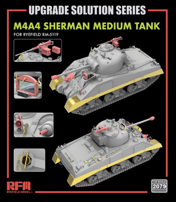 Rye Field Model 2079 1/35 Upgrade Set for M4A4 Sherman (RFM5119)