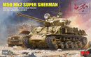 Rye Field Model 5150 1/35 M50 Mk2 SUPER SHERMAN (M4A4 HULL HVSS) STANDARD VERSION Plastic Model Kit