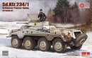 Rye Field Model 5154 1/35 Sd.Kfz.234/1 Schwerer Panzer-Spwg. (INTERIOR KIT)
