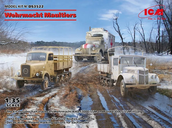 ICM DS3522 1/35 Wehrmacht Maultiers