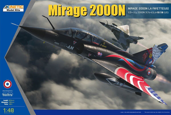 Kinetic 48124 1/48 Mirage 2000N La Fayette