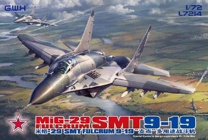 Great Wall Hobby L7214 1/72 Russian Mig-29 Fulcrum SMT 9-19