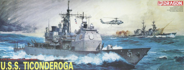 Dragon 1003 1/350  U.S.S. Ticonderoga CG-47