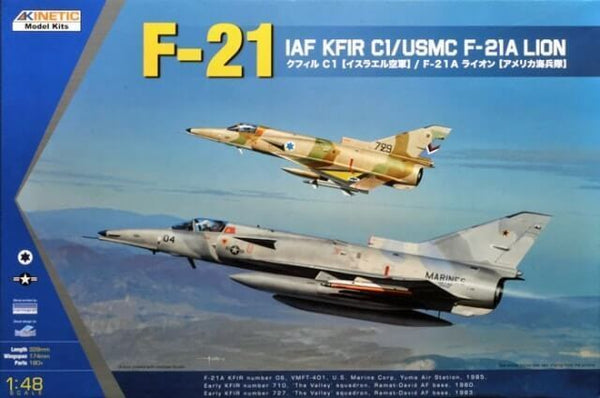 Kinetic 48049 1/48 IAF Kfir C1/F-21A USMC