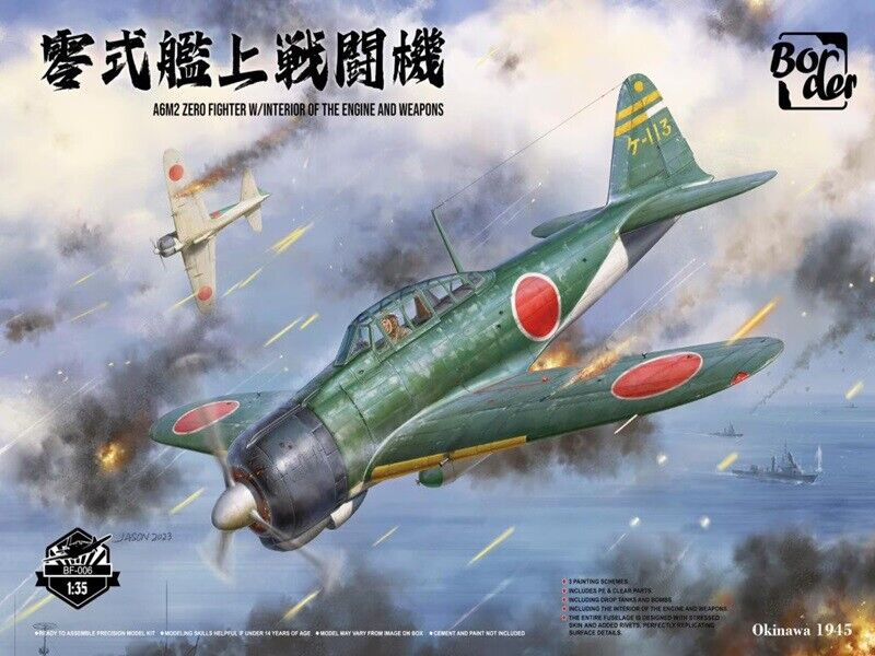 Border Models BF006 1/35 Mitsubishi A6M2 Zero