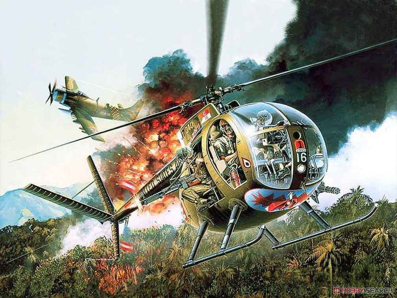 Dragon 3310 1/35 OH-6A Cayuse w/Crew