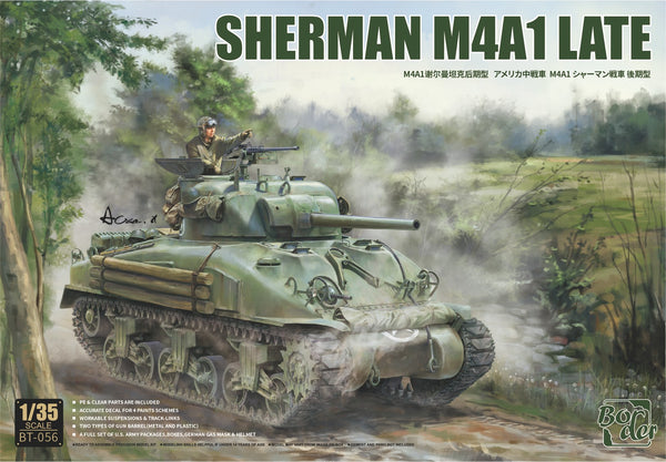 Border Model BT056 1/35 Sherman M4A1 late
