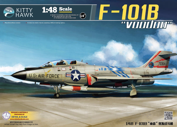 Kitty Hawk 80114 1/48 F-101B/RF-101B  Voodoo A