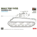 Rye Field Model 5132 1/35 M4A3 76W VVSS Sherman Late Standard Version