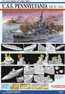 Dragon 7041 1/700 USS Pennsylvania BB-38 1944 Model Kit
