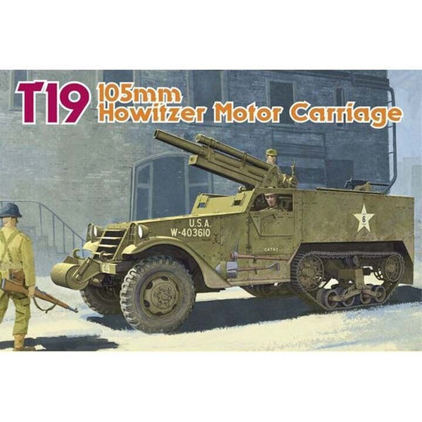 Dragon 6496 1/35 T19 - 105mm Howitzer Motor Carriage