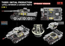 Rye Field Model 5131 1/35 Tiger I Initial with Full Interior & Cutaway upgrade Version