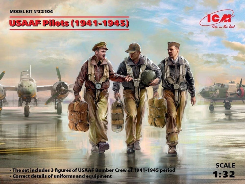 ICM 32104 1/32 USAAF Pilots (1941-1945)