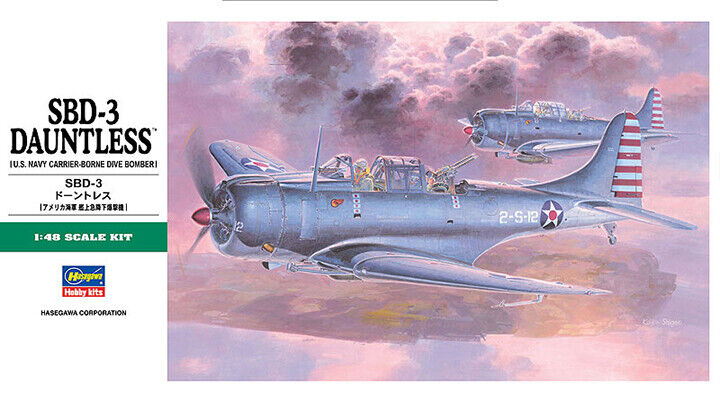 Hasegawa 09119 1/48 SBD-3 Dauntless