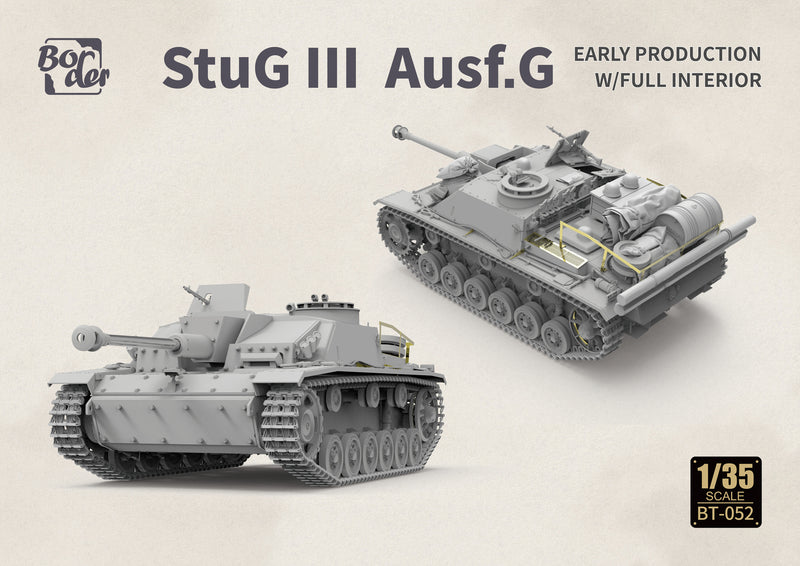 Border Model BT052 1/35 StuG III Ausf. G Early Production w/ Full Interior