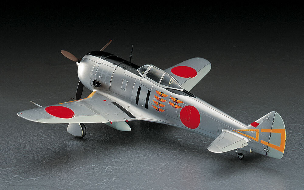 3点　Hasegawa 1/48 A6M5 ゼロ戦 & Ki-44 トージョー Hasegawa 1/48 Ki-44 Tojo