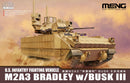 Meng 72-005 1/72 U.S. INFANTRY FIGHTING VEHICLE M2A3 Bradley w/ BUSK III Model
