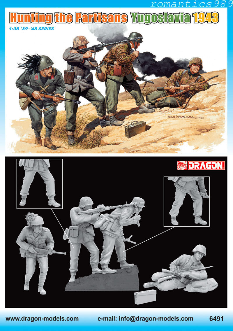 Dragon 6491 1/35 "Hunting the Partisans" (Yugoslavia 1943)